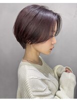 アリア バイ アルティナ(alia by artina)&nbsp;メンズライク_クールショート_前髪なしショートボブ