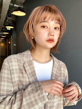 キティン 吉祥寺(kitin) 《kitin吉祥寺》　フェイスレイヤー　外ハネ　ボブ