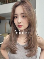 バイオレットジェム(Violet`jem)&nbsp;ブリーチなしレイヤーカットロングレイヤー内巻きレイヤー