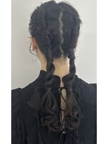 ヘアセットサロン サロンエイミー(salon aemii)&nbsp;タイトツインヘア