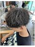 【メンズ】カット+ケアパーマ(スパイラルパーマ可)￥17050→￥13000