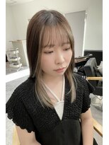 アジアエス 谷山 清和店(asia s)&nbsp;イヤリングカラー　フェイスフレーミング