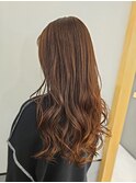 ローレイヤー×ベージュ系カラー