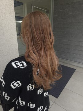 ゴットラトゥール(GOTTO LATOUR) ピンクブラウンベージュ/ブリーチ/ロング/ハイトーン