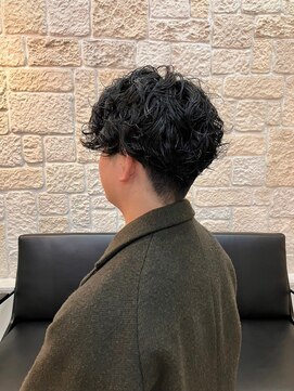 ヴァン カウンシル 川口店(VAN COUNCIL) 男の色気を作り出すスパイラルパーマ×黒髪ショートスタイル#1