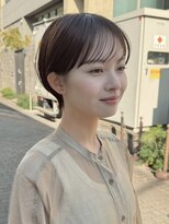 似合わせカット ショートボブ ショートヘア ハンサムショート