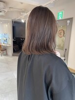 ネオリーブ チロル 横浜西口店(Neolive CiroL.)&nbsp;大人ヘア ミディアム 柔らかブラウン 【miku】