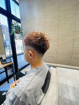 イメージア 町田店(IMAGE A) フェードブラウンショート@20代30代40代50代