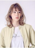 イメチェン/ホワイトブロンド/外ハネボブ/美髪/荻窪/荻窪駅