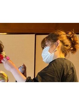 マンツーマン施術で要望や理想を伝えやすい◎女性らしい似合わせスタイルは《nala》にお任せください＊