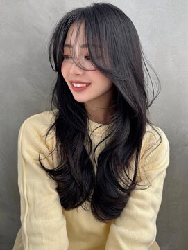 ソヨン 栄2号店(SOYON) くびれヘア/卵型/レイヤーカット/ブリーチなしダブルカラー_1