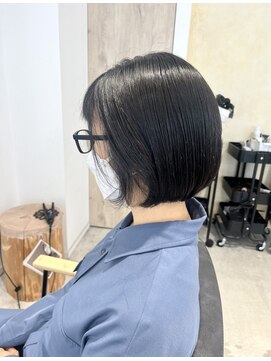 ビューバイネオリーブ 用賀店(Beau'r by neolive) くびれヘア縮毛矯正アプリコットオレンジ夏ハイライト《用賀》