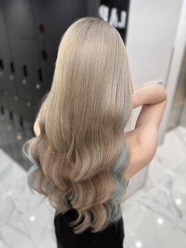 ラピス 渋谷本店(Lapis) ミルクティーベージュ、ミルクティーブロンド、インナーカラー