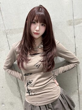 シーク 天神(SEEK) 茶木　ハイレイヤー　レイヤー　レイヤーカット