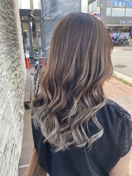 ニューヨークニューヨーク 桂店(NYNY) ☆バレイヤージュ/ミルクベージュ