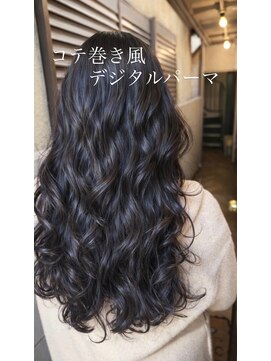 チョビー(Chobii) 東京表参道コテ巻き風デジタルパーマレイヤーカット/栗原６