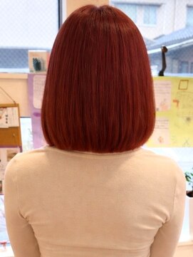 アウラ(AULA) 【83.ショートカット・ボブ×ブリーチ】縮毛矯正も人気