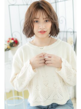 トレースバイエイト 浦和(trace by 8) 浦和/髪質改善/ウォームベージュ×ふんわりウェーブミディアムh