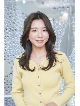 ミチオ ノザワ ヘアサロン ギンザ(Michio Nozawa HAIR SALON Ginza) レイヤーカット/顔周りレイヤー /くびれヘア/セミロング