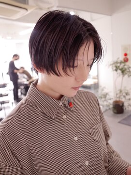 レフ(LEF) レイヤーショート/マッシュ/ハッシュカット/金沢ショート