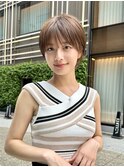 <30.40.50代>大人似合わせショートx透明感カラー