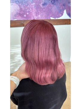 シエル ドゥ サワ(ciel de SAWA) パキッとピンク×髪質改善トリートメント