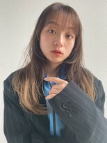 アピィス(appiis) ミルクティーブロンド/ワンホンレイヤーカット/横浜
