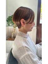 リディー(Lidee) 前髪長めハンサムショート