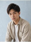 メンズカット/20代30代40代フェザーパーマ/センターパート/蕨駅