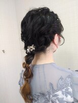 サロン ド オリーブ 編みおろし/ヘアセット/結婚式