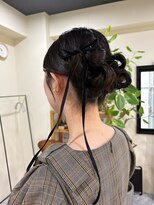 イオ(io)&nbsp;ナビモリ/ヘアセット/タイトアレンジ/結婚式お呼ばれ ヘア