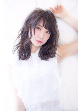 ロンド 銀座(Lond) 【Lond】ポッペにかかる髪で輪郭カバースタイル♪