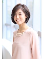 アンヘアナチュラル&nbsp;ほんのり大人な透け感ボブ