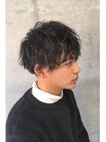 横顔が素敵に決まるツイストパーママッシュ[表参道/青山]