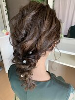 ジェネータ 新横浜店(GENETA)&nbsp;ふわふわ編み下ろしスタイル【ヘアセット/新横浜】
