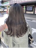 大人気STYLE!西海岸風ハイライト×カーキグレージュ