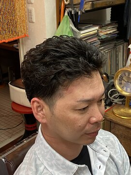 エイジ(Age) パーマ ツーブロック