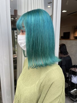 ラフトーキョウセカンド(RAF TOKYO 2nd) 【RAF TOKYO 2nd Rina 】ミントグリーン×ハイトーン