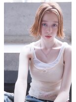 テイラー(Taylor)&nbsp;【Taylor 】大宮 ピンクオレンジ×外ハネショートボブ