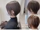 リ ヘアーデザイン(Re: hair Design)の写真/【髪がきれいになる】小顔効果抜群な美シルエット丸みボブからジェンダーレスなクールショートまで＊