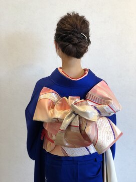 サロンドポプリ 志都美(salon de poupuri) お着物ヘアーセット