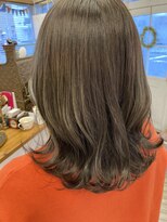 フラバー(flover)&nbsp;☆flover☆【カーキグレー×くびれ巻き】kanna