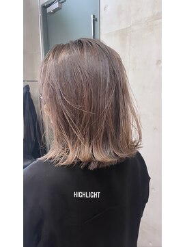 ソルトウォーター(SALT WATER) ハイライト　ラベンダーベージュ