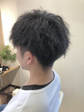 ヘアーアトレ(hair attrait) ツーブロマッシュツイストスパイラル
