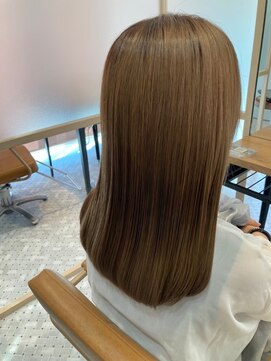 ジーナ 船橋(Zina) 大人かわいい20代30代40代小顔ショコラベージュ１Zina船橋