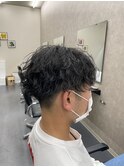 波巻きパーマ 1月