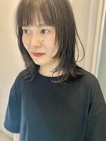 オドル(odol)&nbsp;大人可愛い20代30代40代小顔ウルフレイヤーボブ丸みミディ