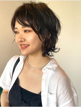 キティン 吉祥寺(kitin) 《kitin吉祥寺》 フェイスレイヤー　ウルフ　パーマ