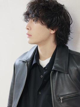 イグレックビス(igrek bis) メンズパーマスタイル