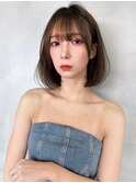 ショートボブ ひし形 20代30代 似合わせ 